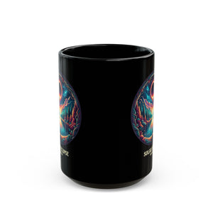 Solar Eclipse Black Mug (11oz, 15oz)-Phoenix Styles