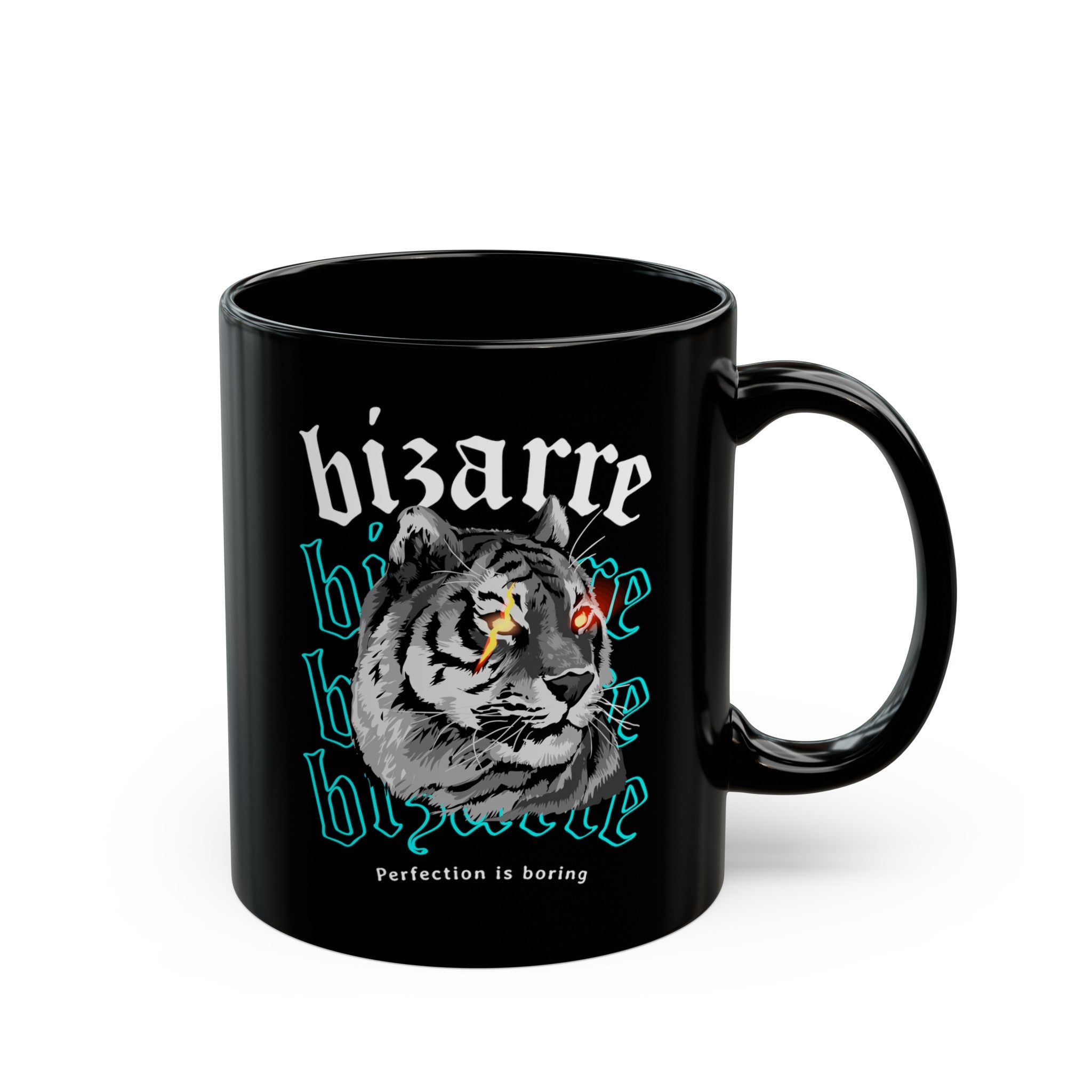 Bizarre Black Mug (11oz, 15oz)-Phoenix Styles