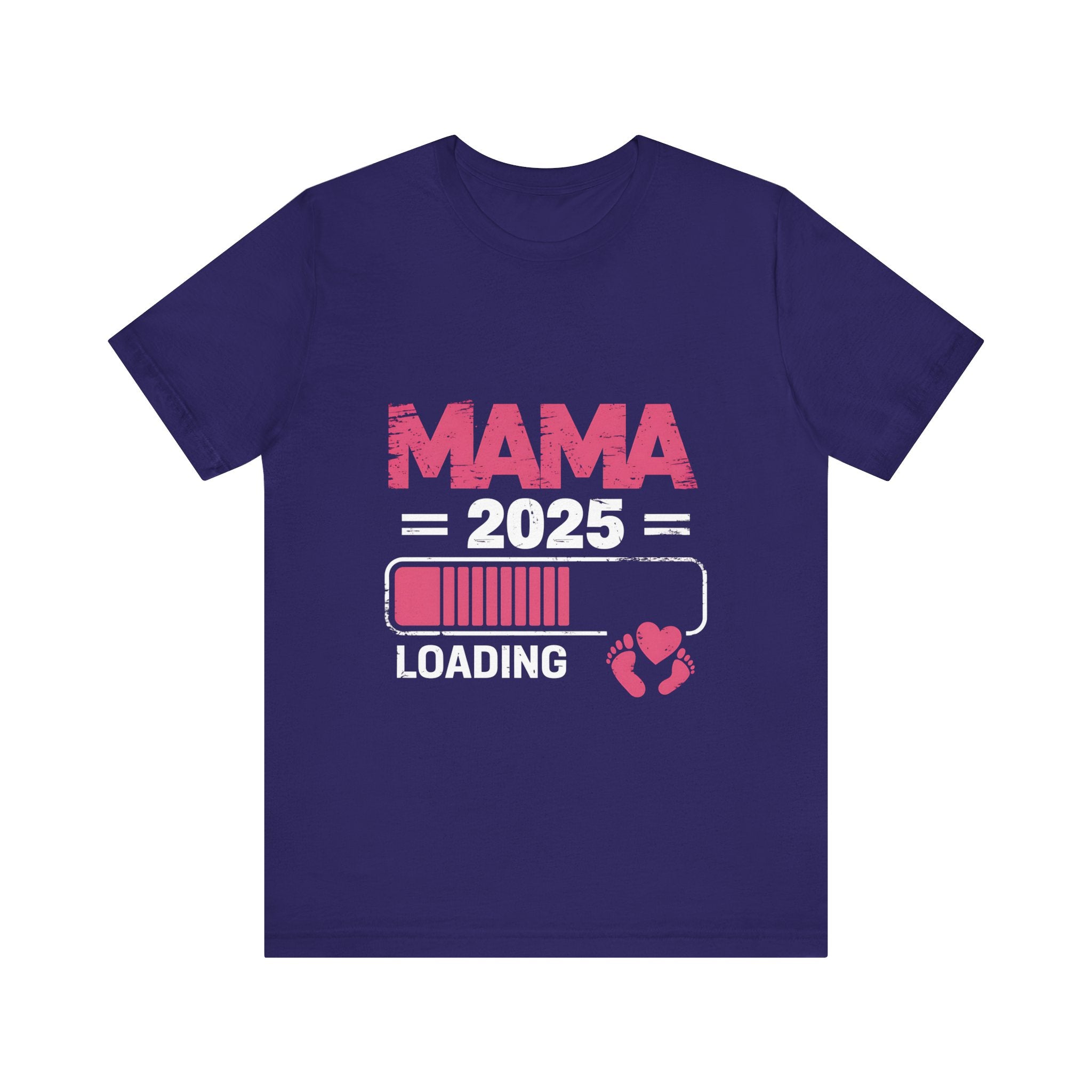 Mama 2025 Loading Unisex Tee - Expecting Mother T-Shirt