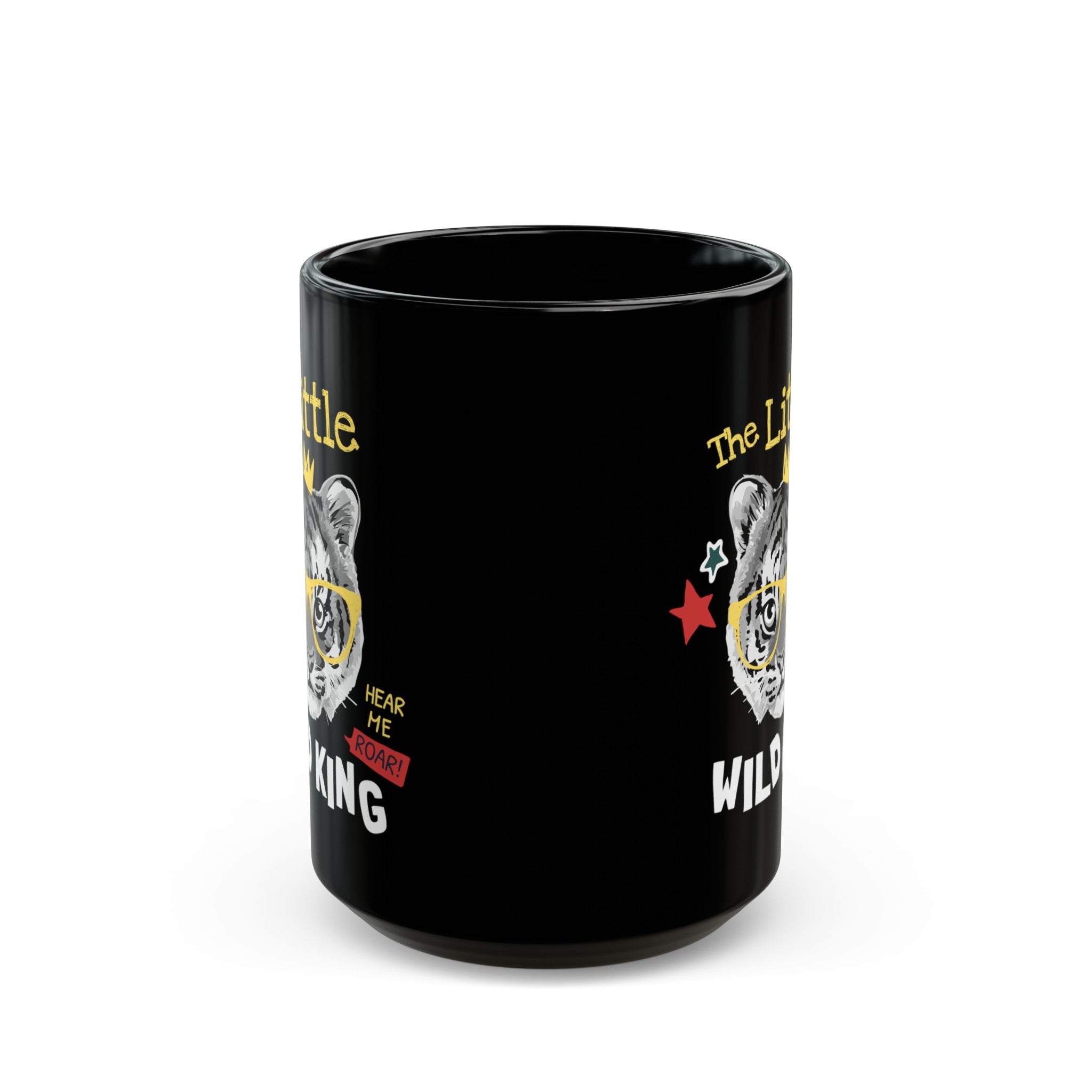 The Little Wild King Black Mug (11oz, 15oz)-Phoenix Styles