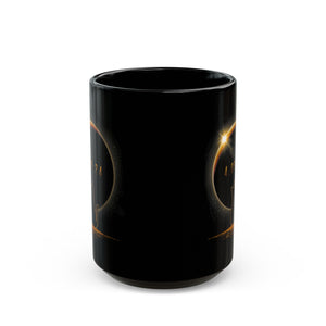 Solar Cat Black Mug (11oz, 15oz)-Phoenix Styles