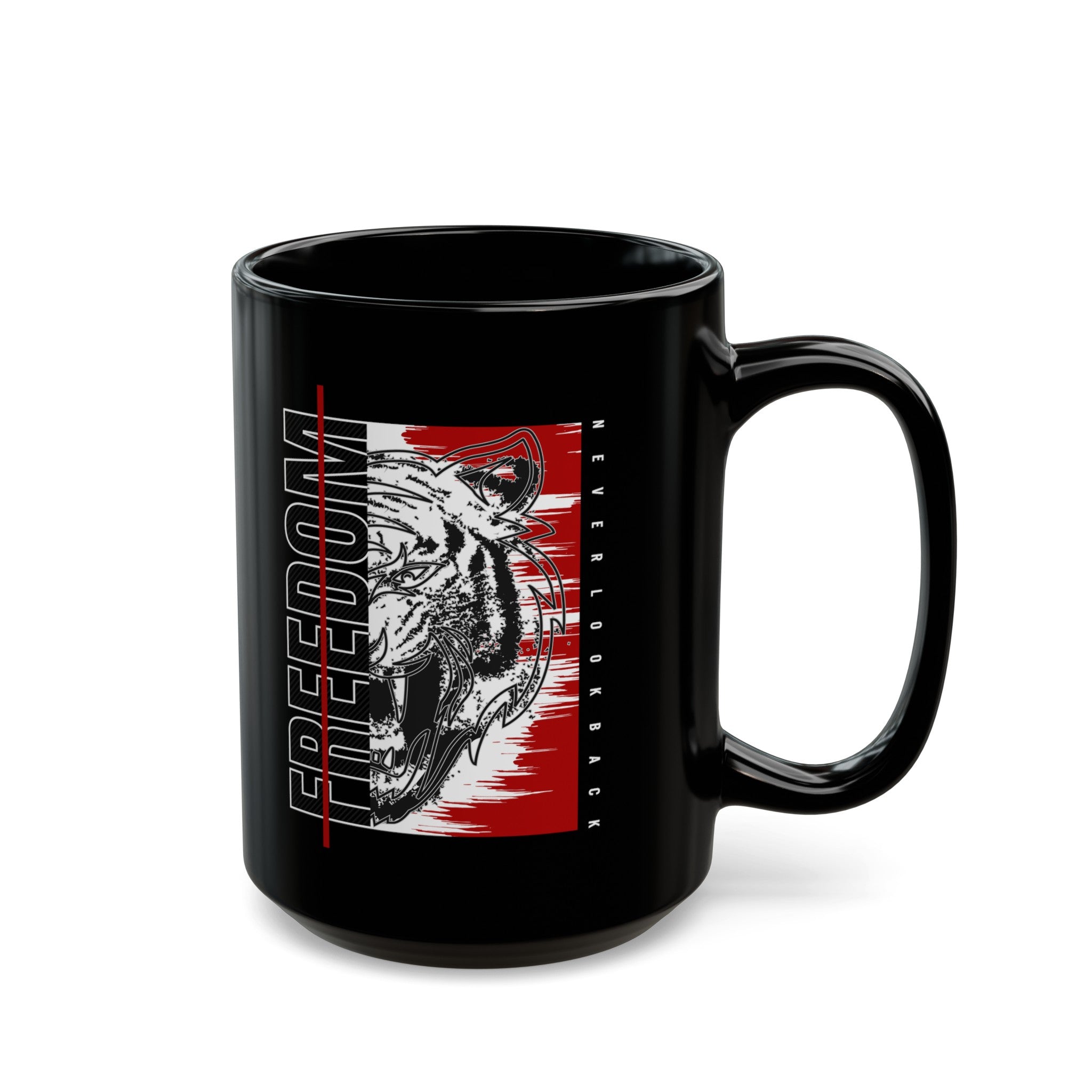 Freedom Black Mug (11oz, 15oz)-Phoenix Styles