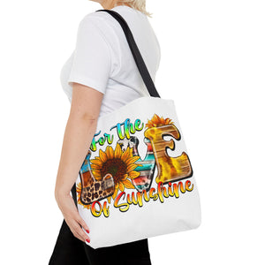 For The Love of Sunshine Tote Bag-Phoenix Styles