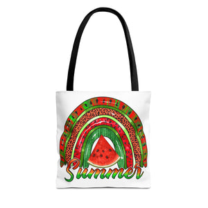 Summer Watermelon Rainbow Tote Bag-Phoenix Styles