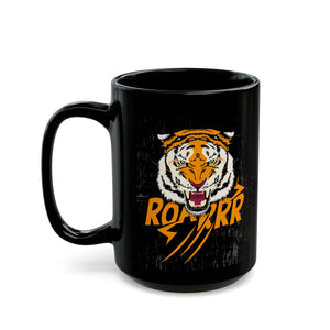 Roarrr Black Mug (11oz, 15oz)-Phoenix Styles