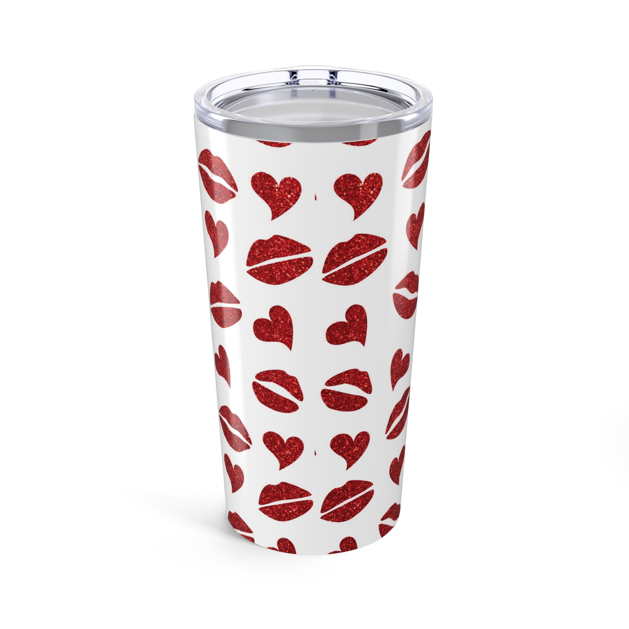 Hearts and Kisses Valentine's Day Tumbler-Phoenix Styles