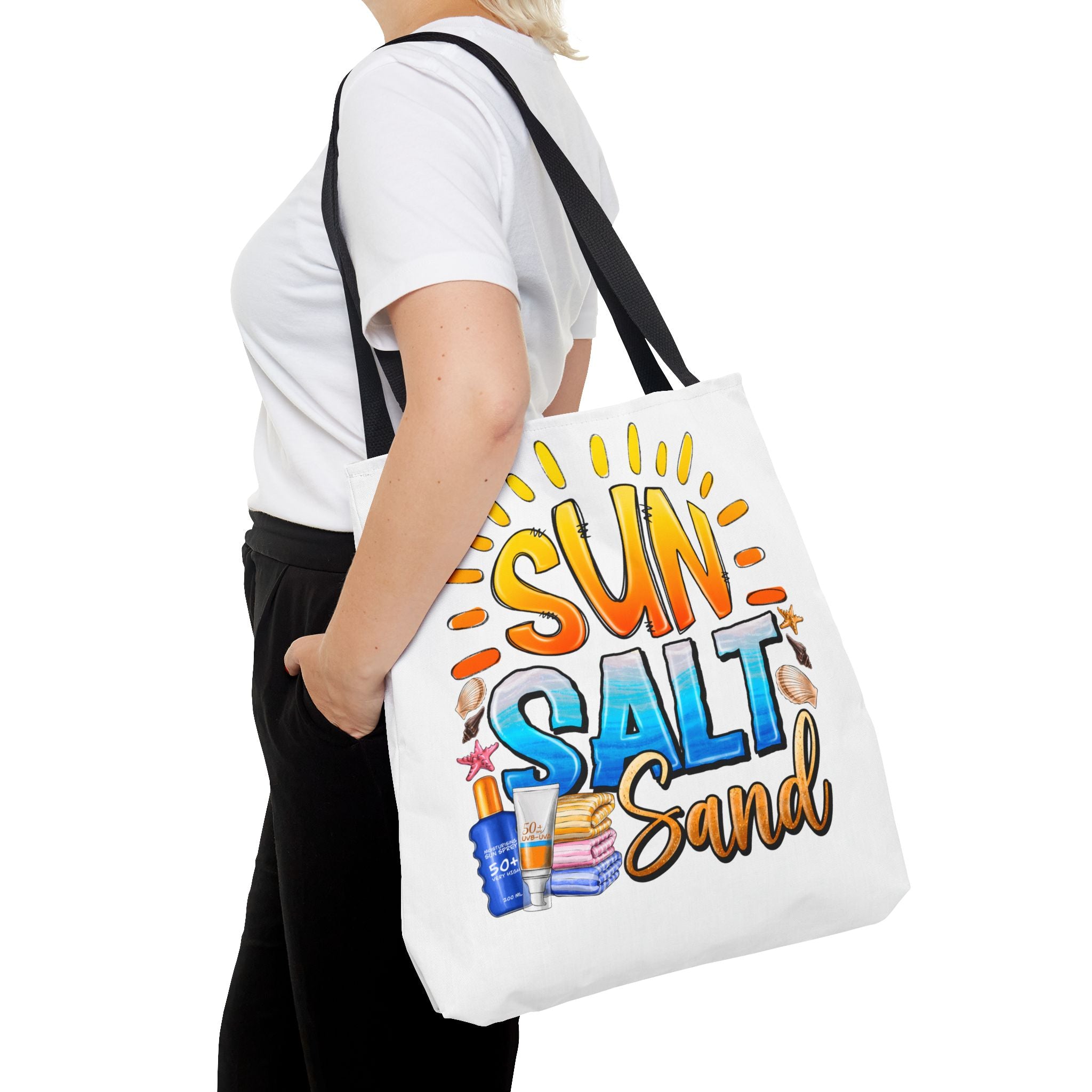 Sun Salt Sand Tote Bag-Phoenix Styles