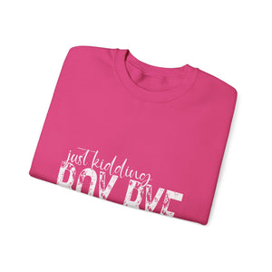 Boy Bye Valentine's Day Crewneck Sweatshirt-Phoenix Styles