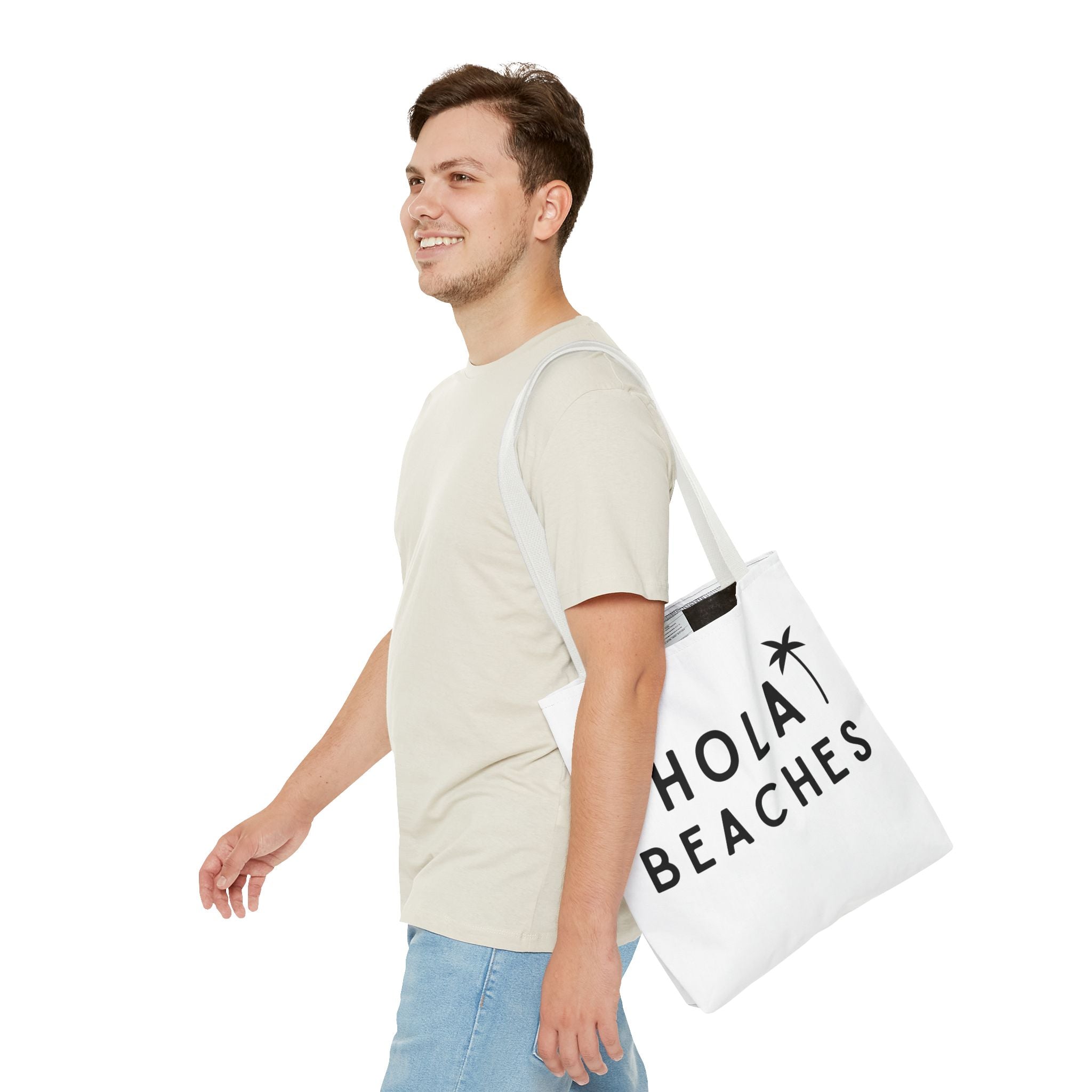 Beach Tote Bag - Hola Beaches Design-Phoenix Styles