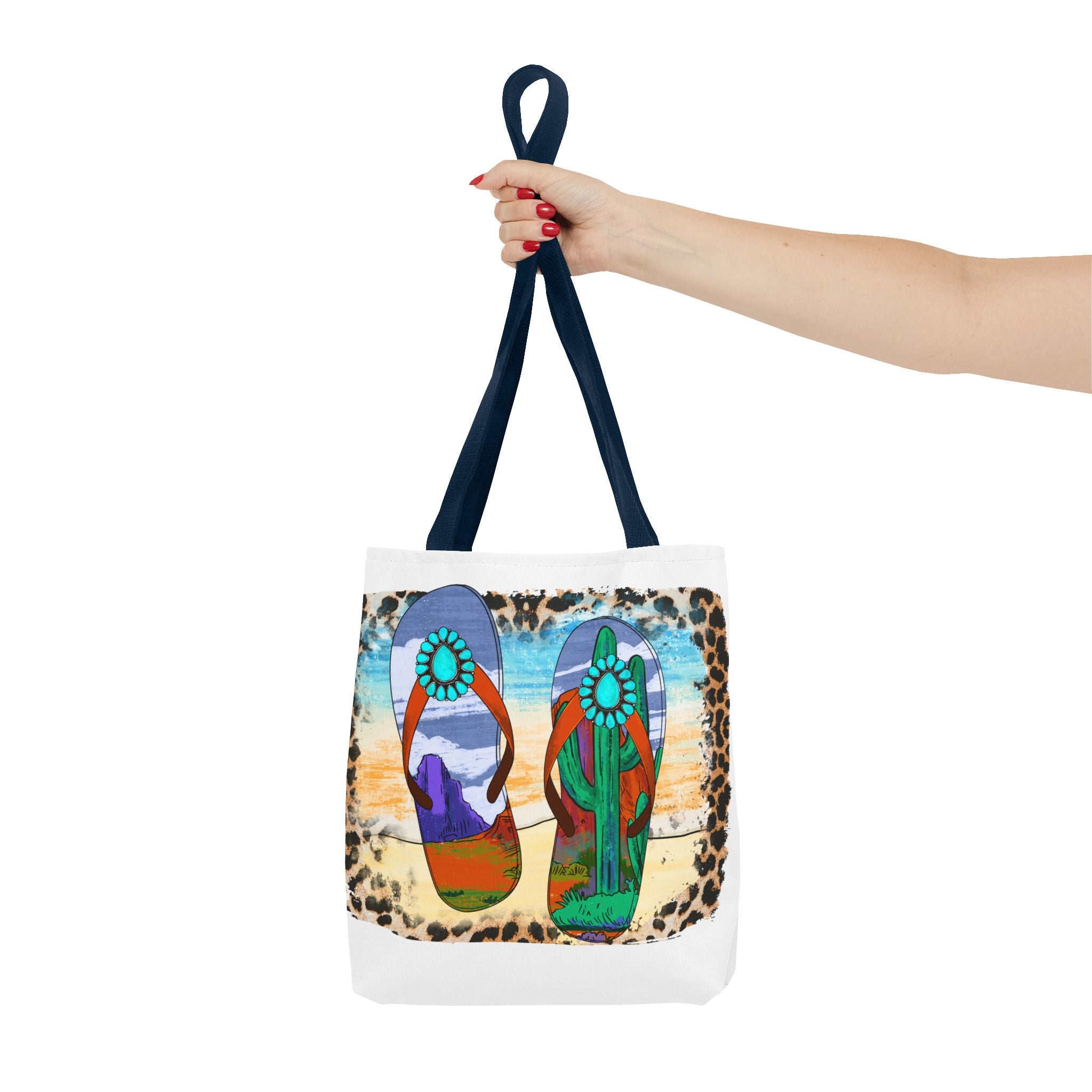 Flips Flops Summer Tote Bag-Phoenix Styles