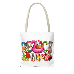 Beach Life Tote Bag-Phoenix Styles