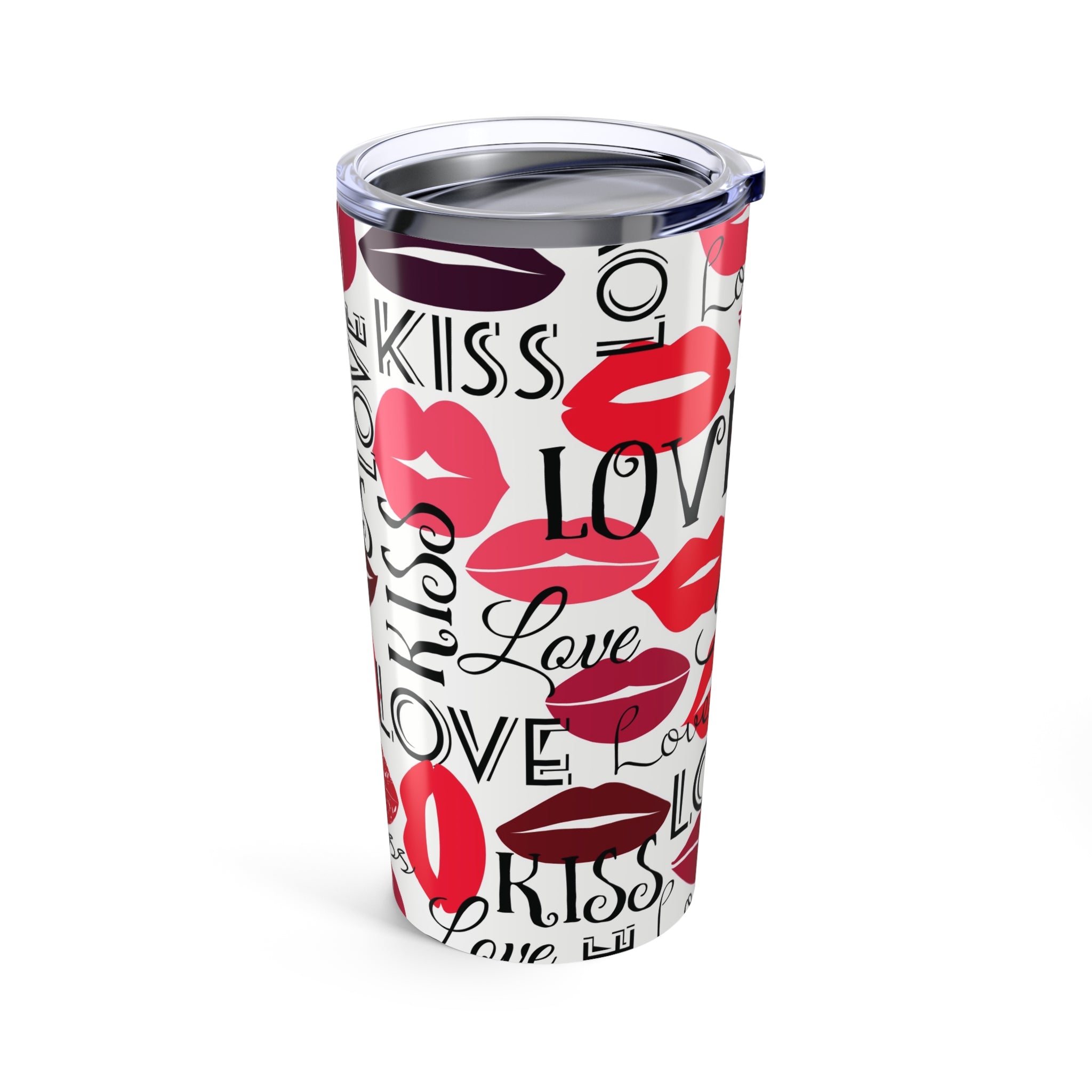 Kissy Lips Valentine's Day Tumbler-Phoenix Styles