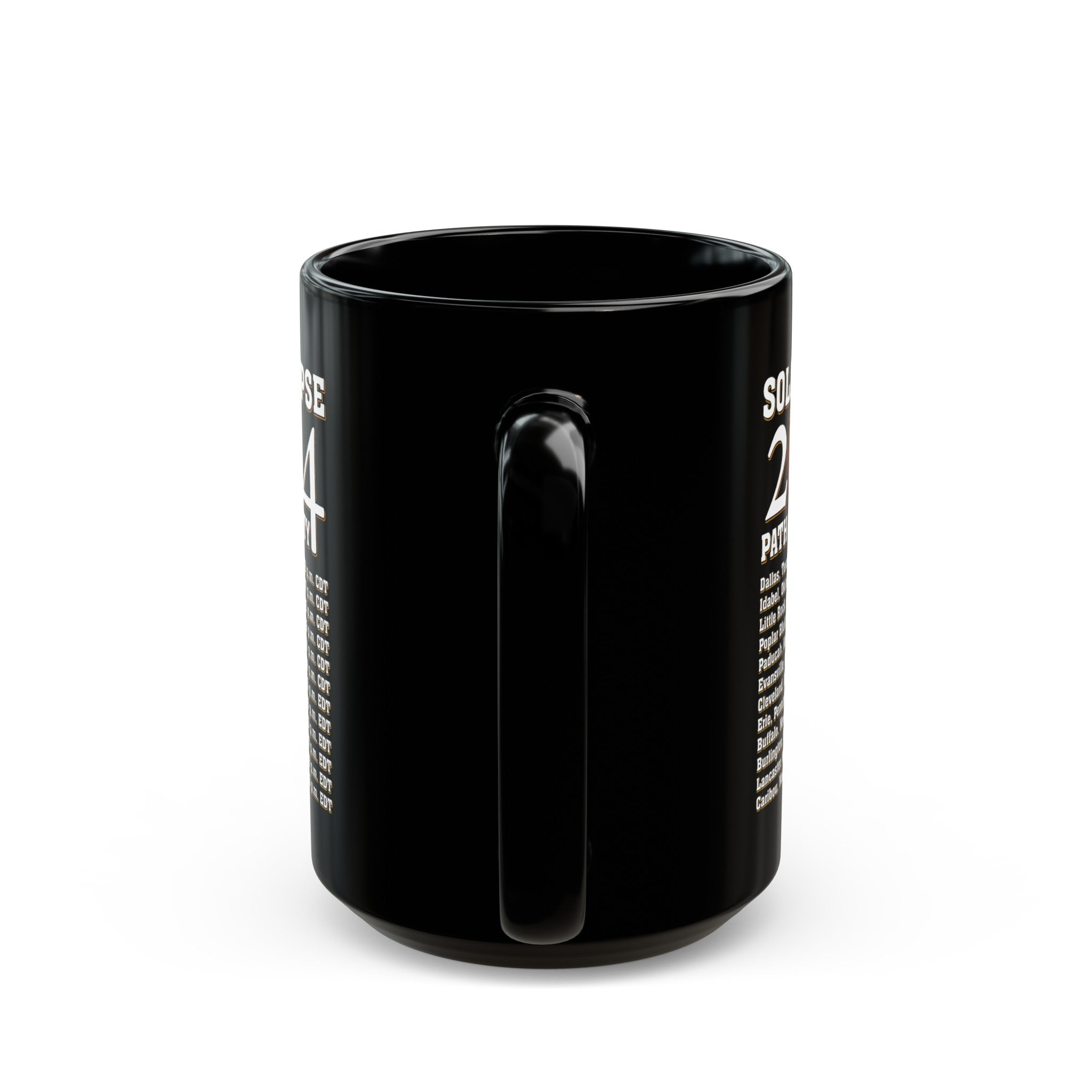 Solar Eclipse Black Mug (11oz, 15oz)-Phoenix Styles