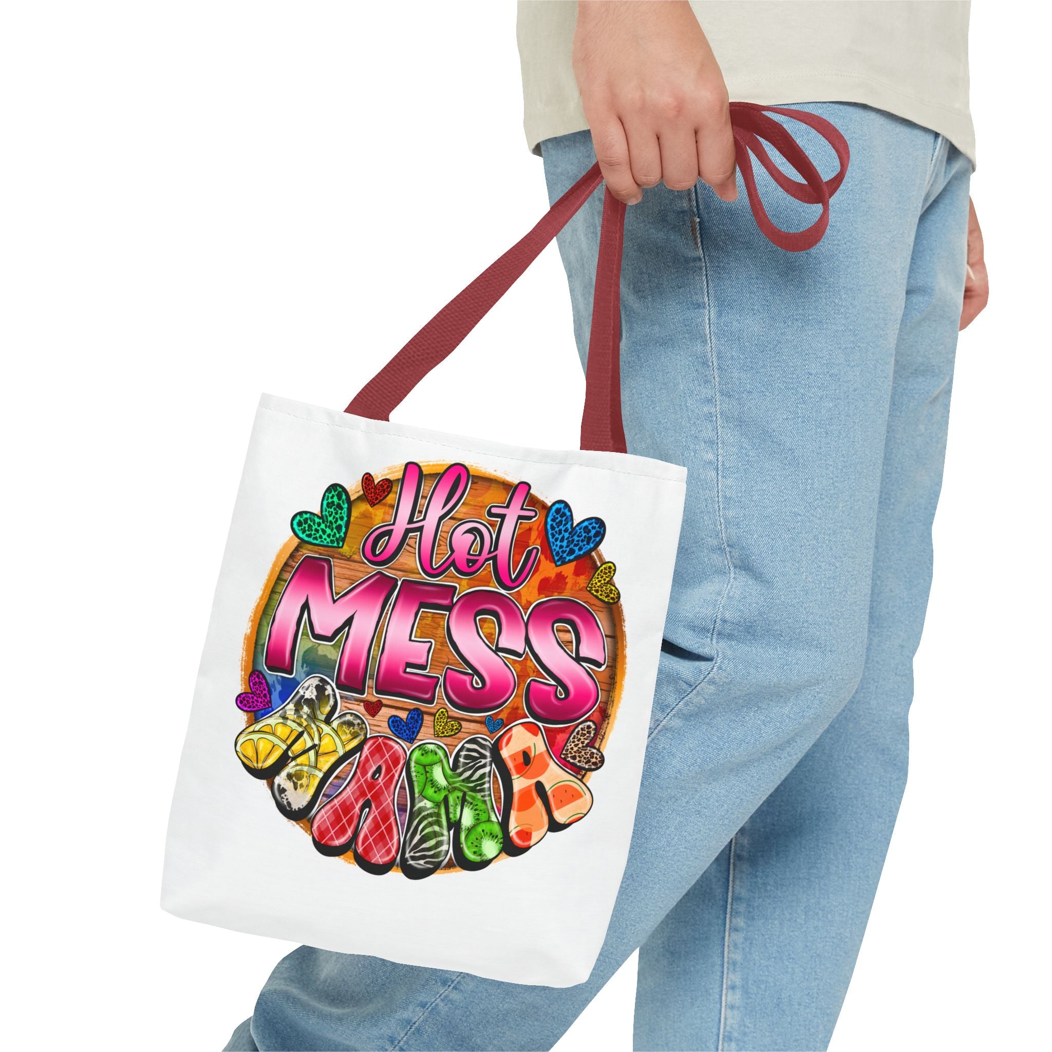 Hot Mess Mama Tote Bag-Phoenix Styles