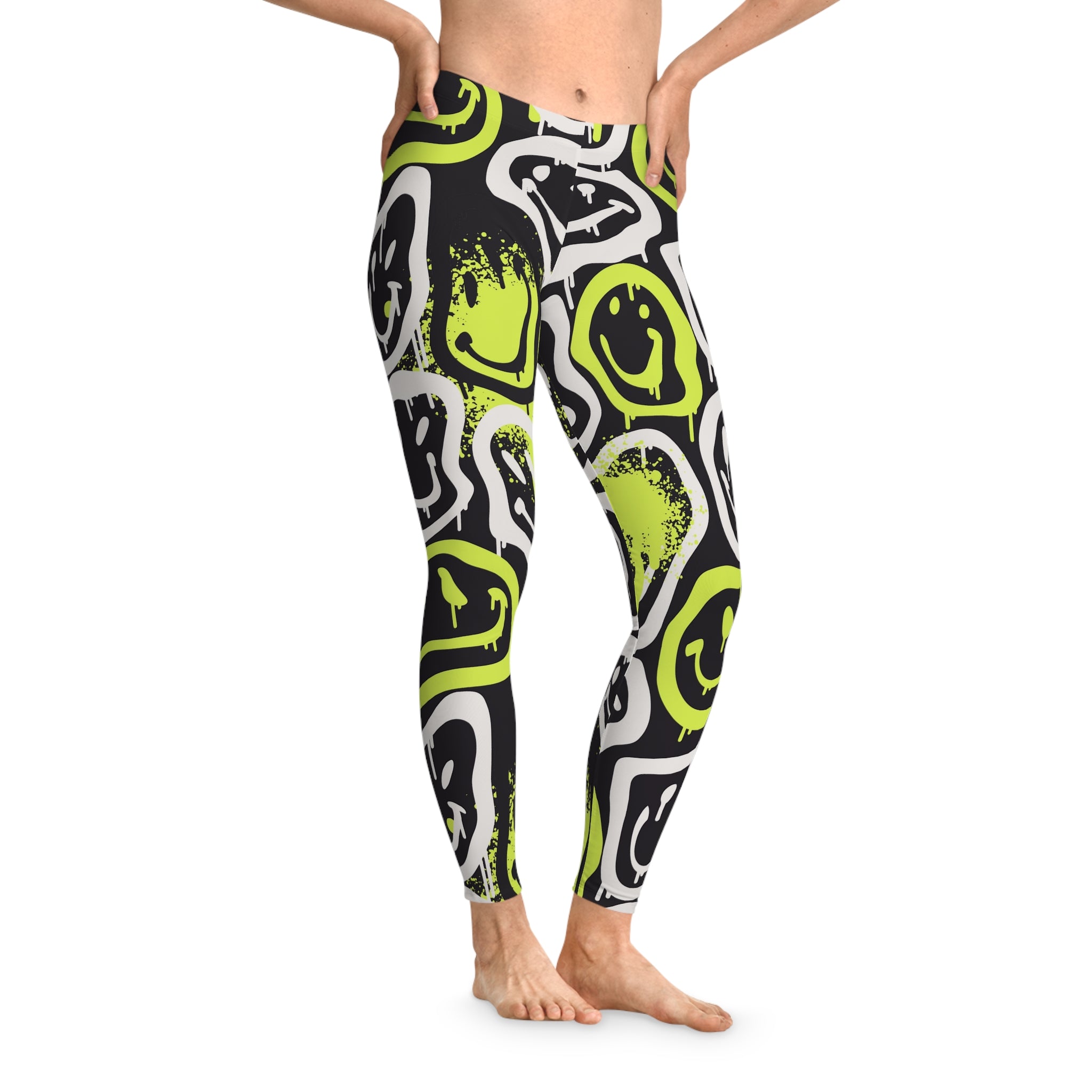 Concrete Jungle Graffiti Leggings