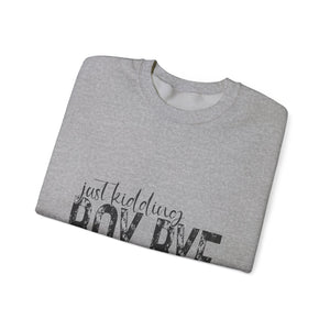 Boy Bye Valentine's Day Crewneck Sweatshirt-Phoenix Styles