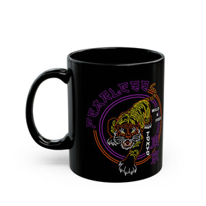 Wild and Free Black Mug (11oz, 15oz)-Phoenix Styles