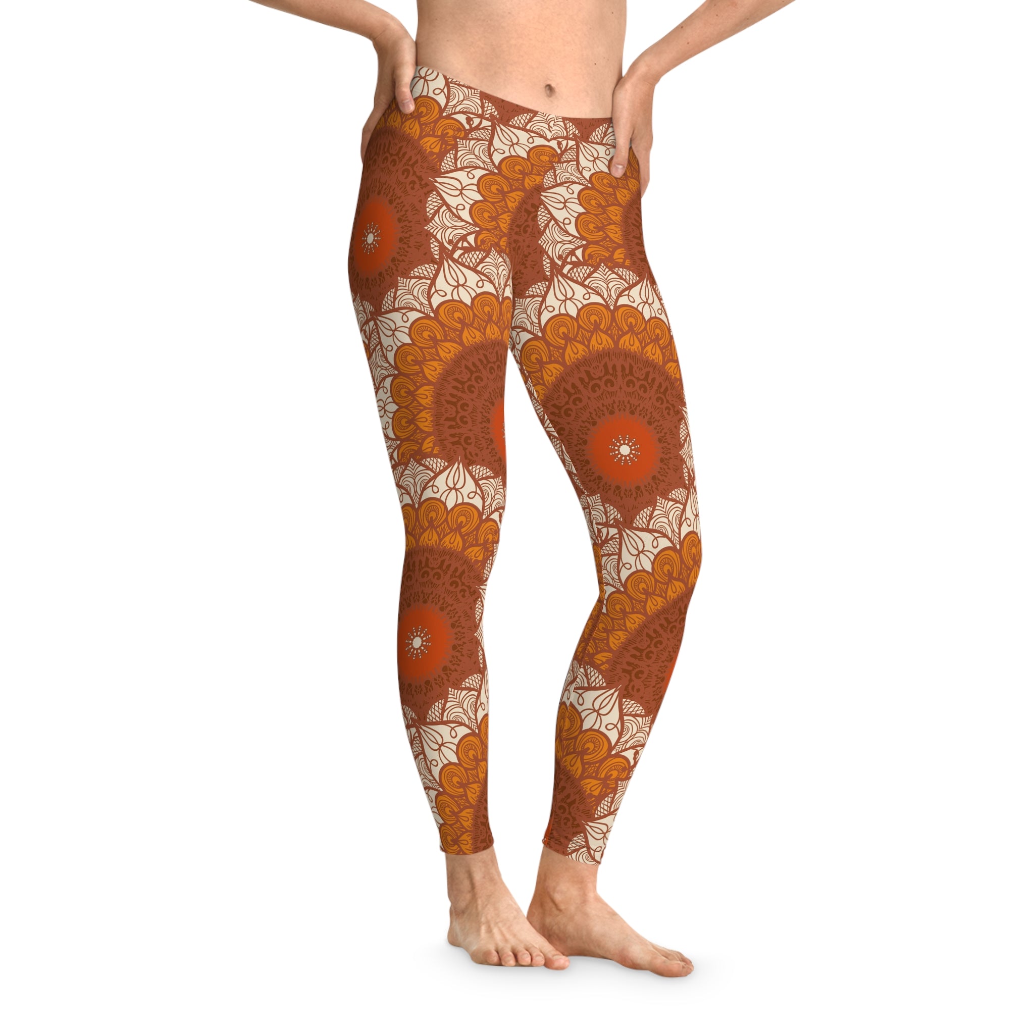 Zen Blossom Stretchy Leggings