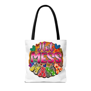 Hot Mess Mama Tote Bag-Phoenix Styles