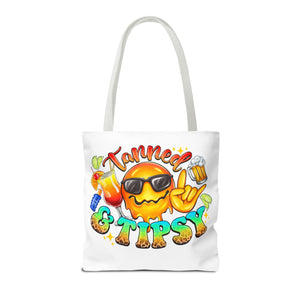 Tanned and Tipsy Tote Bag-Phoenix Styles