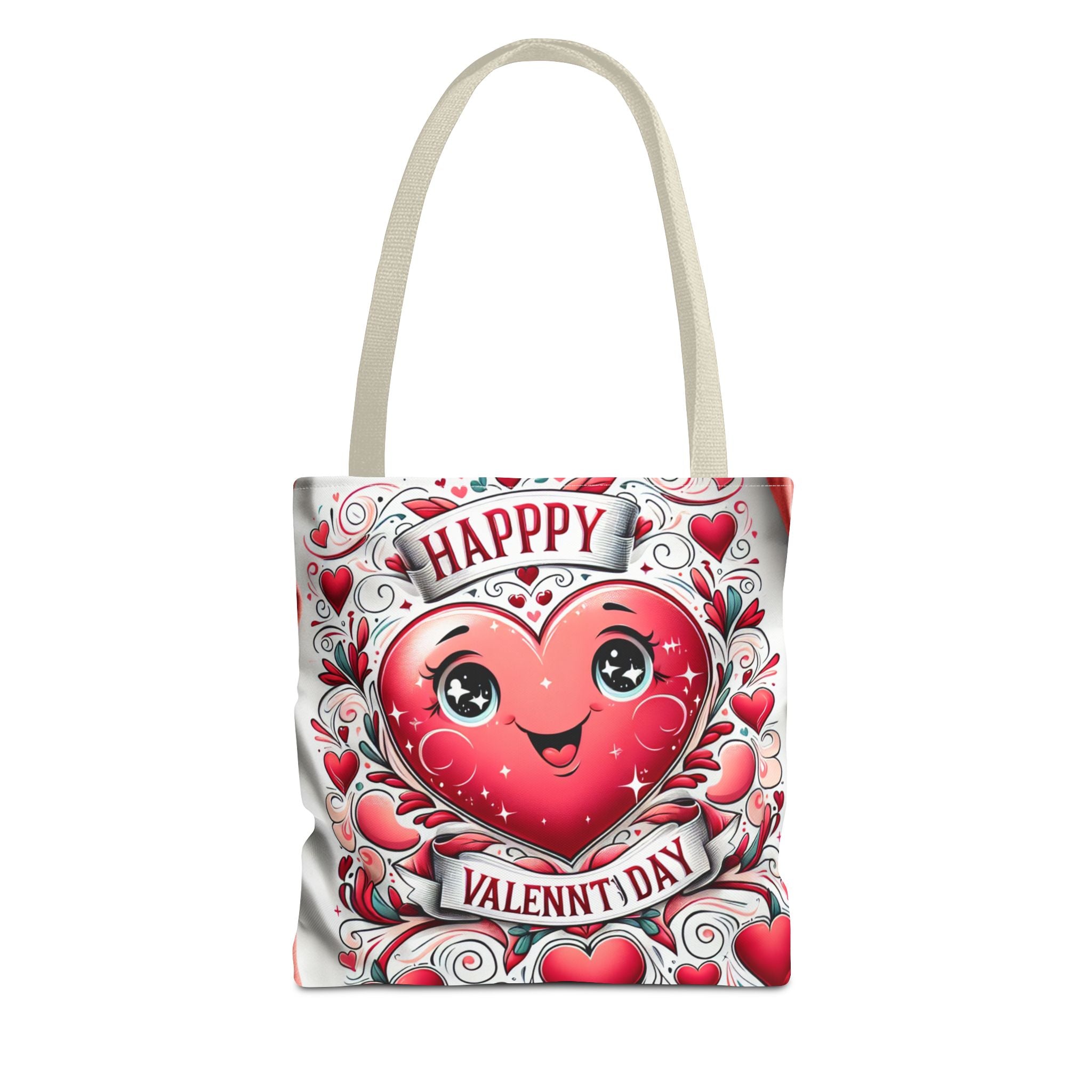 Happy Valentines Day Tote Bag-Phoenix Styles