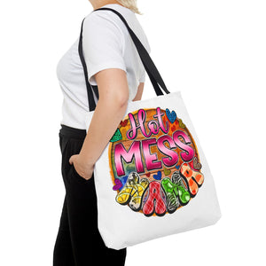 Hot Mess Mama Tote Bag-Phoenix Styles