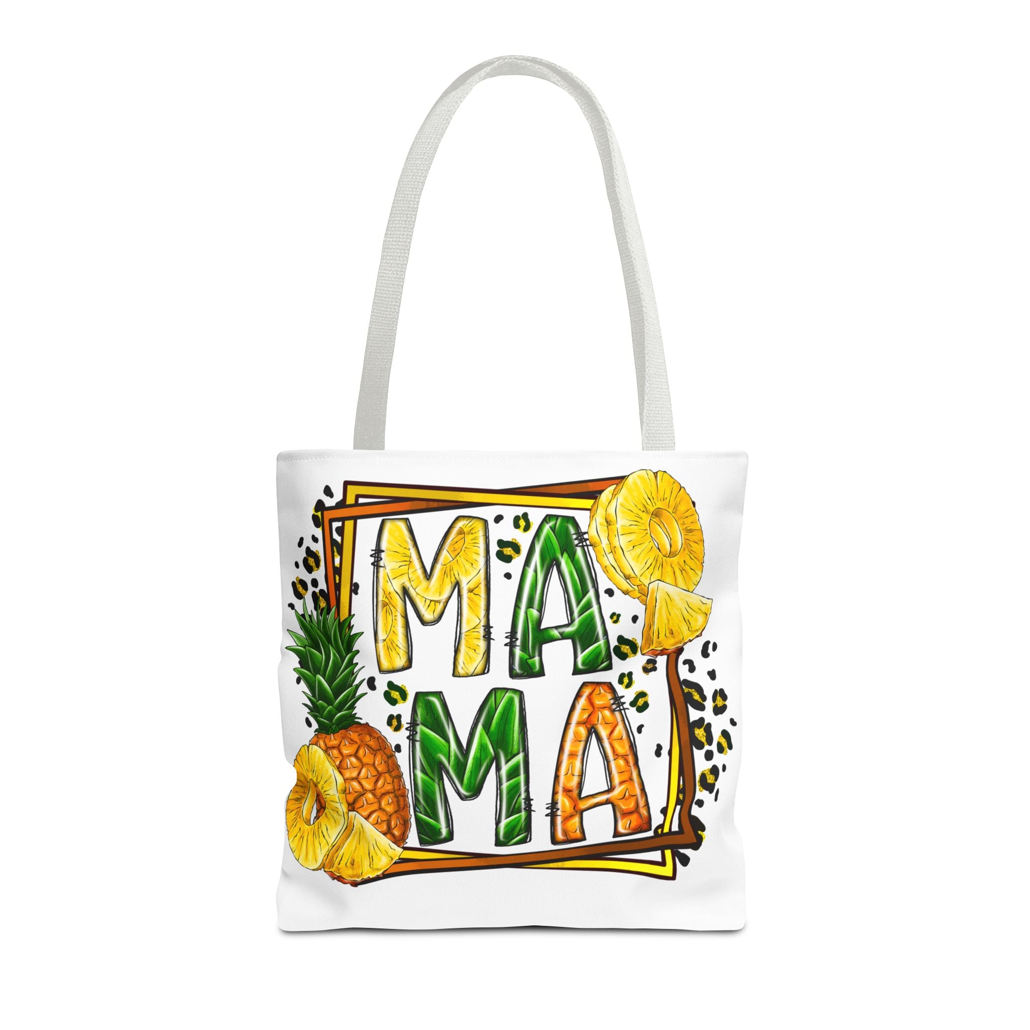 Mama Pineapple Tote Bag-Phoenix Styles