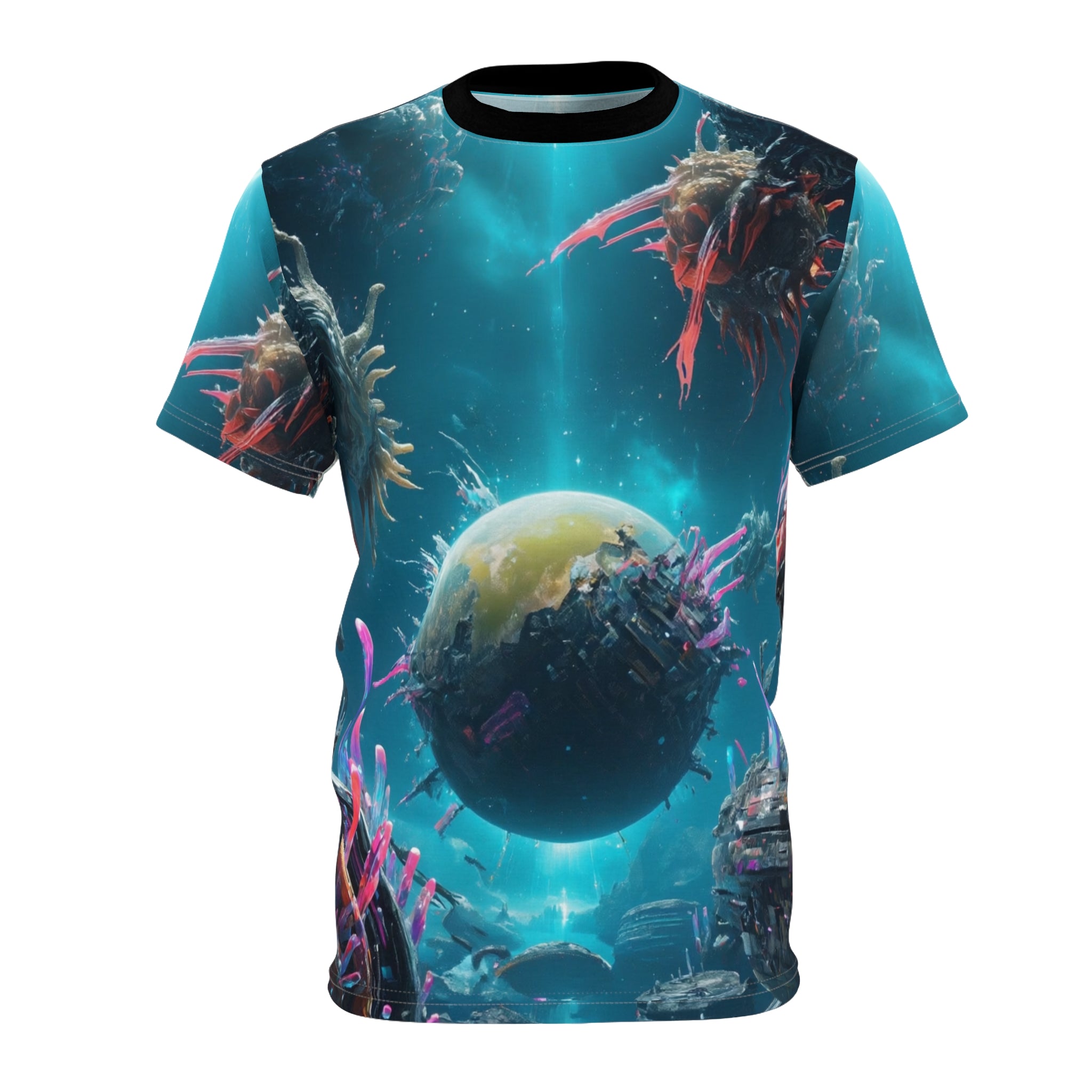 Galactic Adventure Tee - Space-Themed Graphic T-Shirt