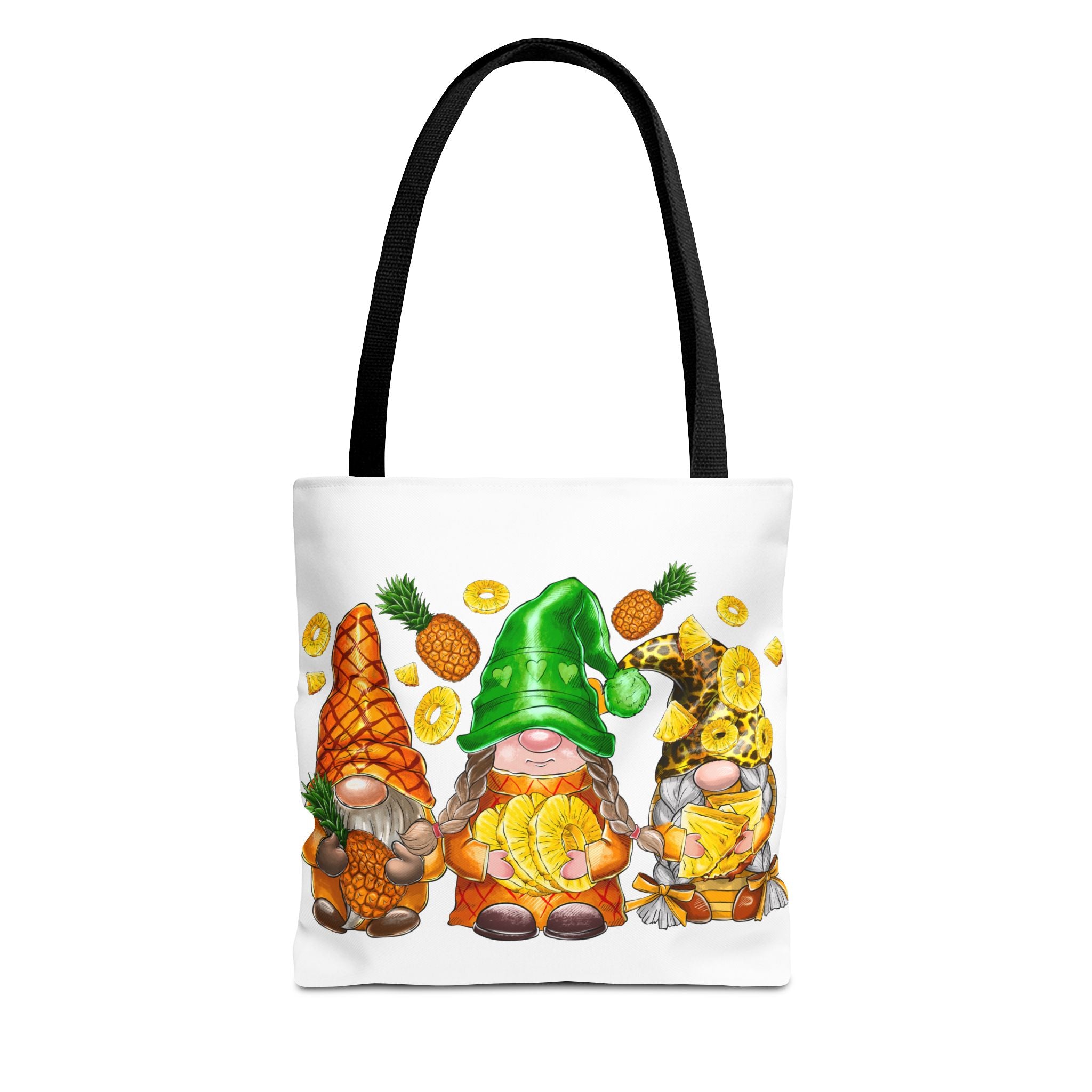 Pineapple Gnomes Tote Bag-Phoenix Styles