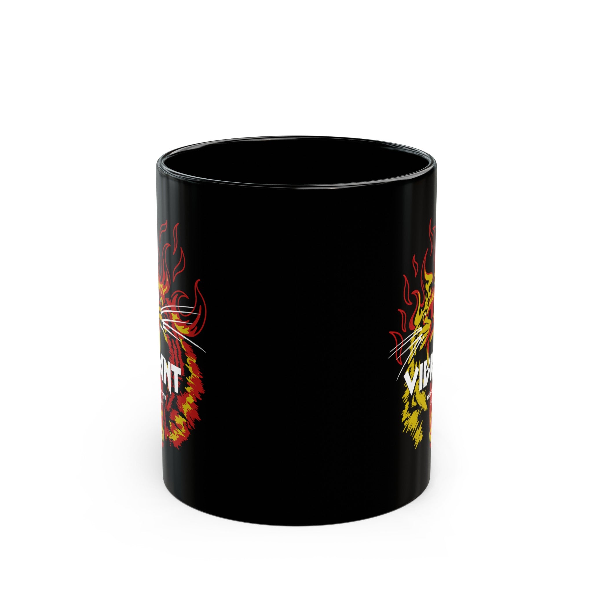 Vibrant Black Mug (11oz, 15oz)-Phoenix Styles