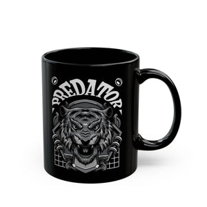 Predator Black Mug (11oz, 15oz)-Phoenix Styles