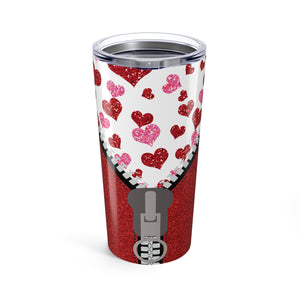 Zipper Love Day Tumbler-Phoenix Styles