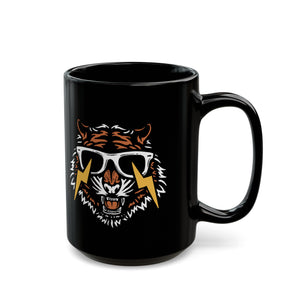 Tiger Black Mug (11oz, 15oz)-Phoenix Styles