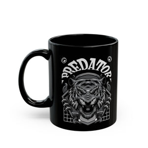 Predator Black Mug (11oz, 15oz)-Phoenix Styles