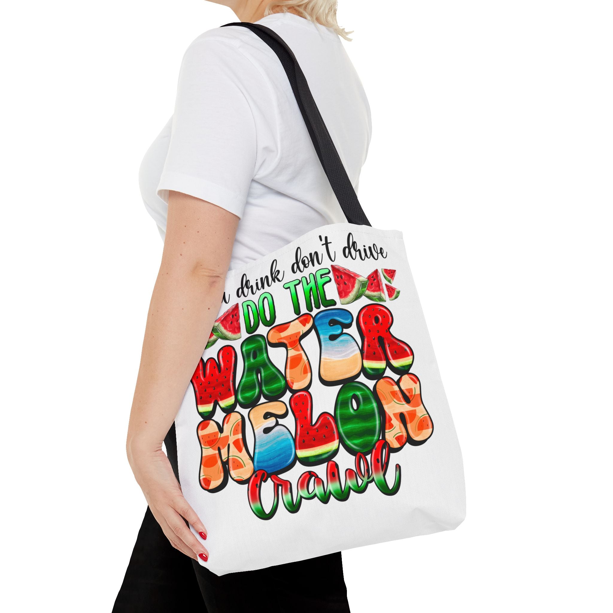 Do The Watermelon Crawl Tote Bag-Phoenix Styles