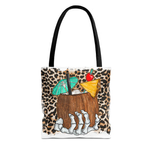 Summer Coconut Tote Bag-Phoenix Styles