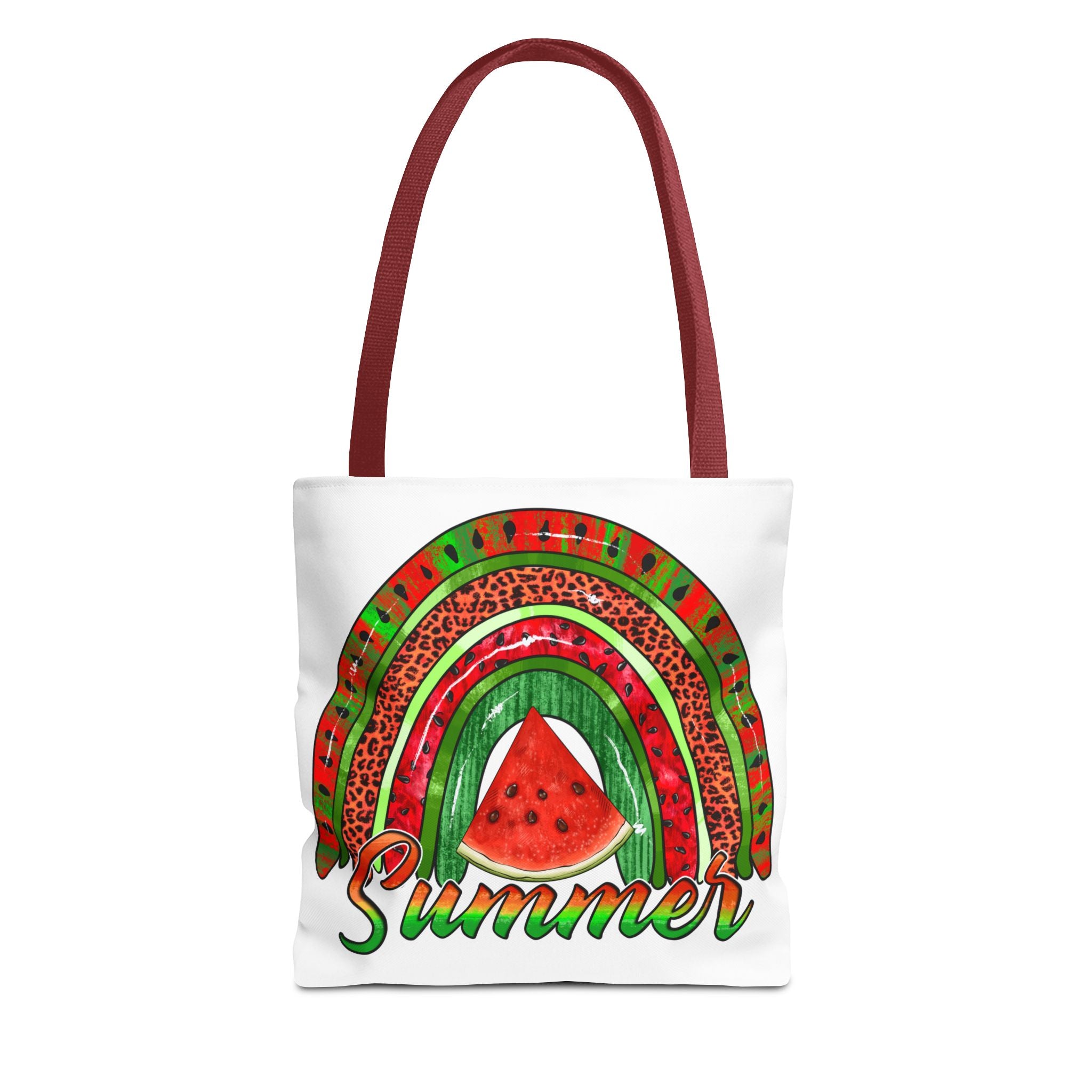 Summer Watermelon Rainbow Tote Bag-Phoenix Styles