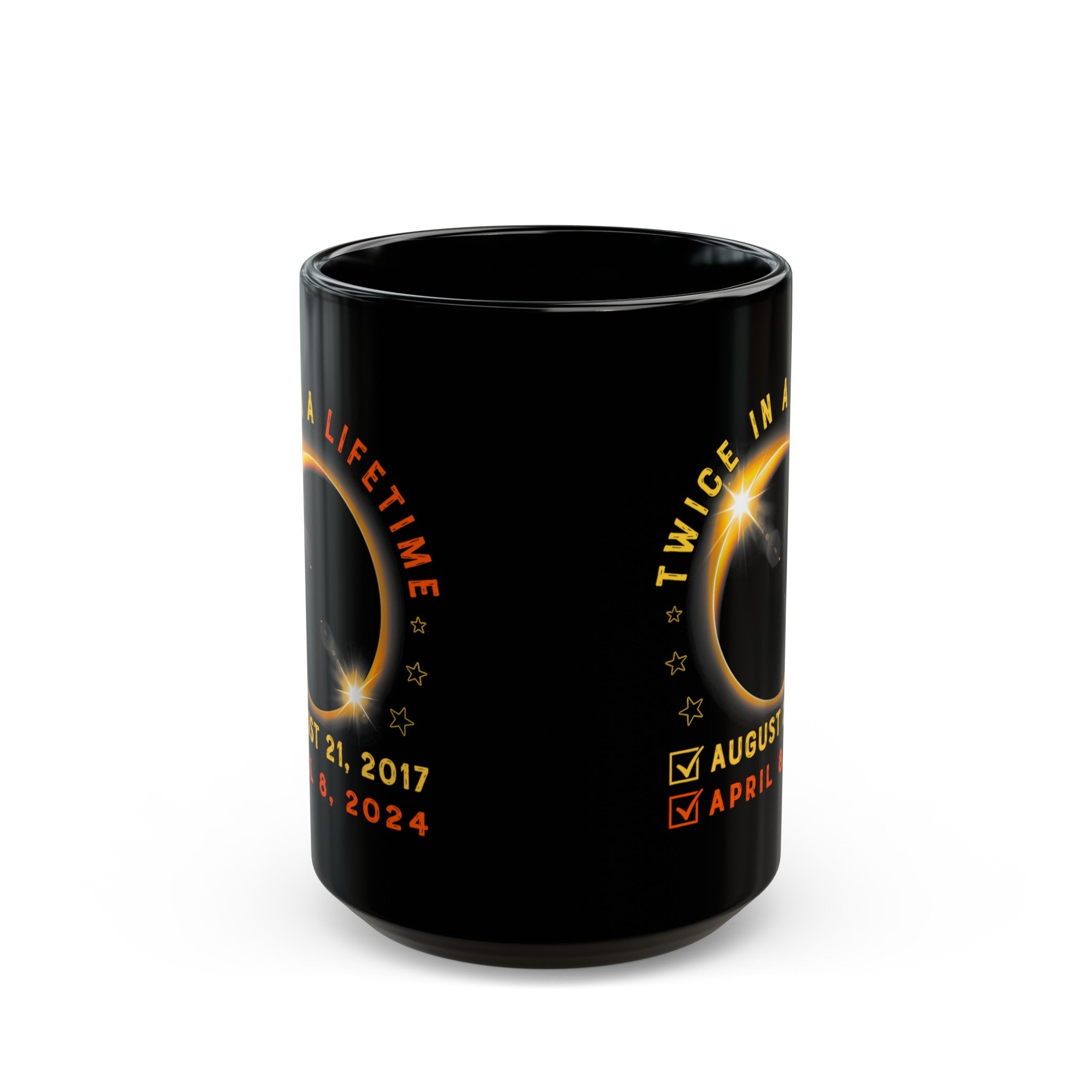 Twice In A Lifetime Black Mug (11oz, 15oz)-Phoenix Styles