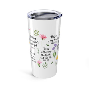 The Lord is My Shepherd- Faithful Tumbler-Phoenix Styles