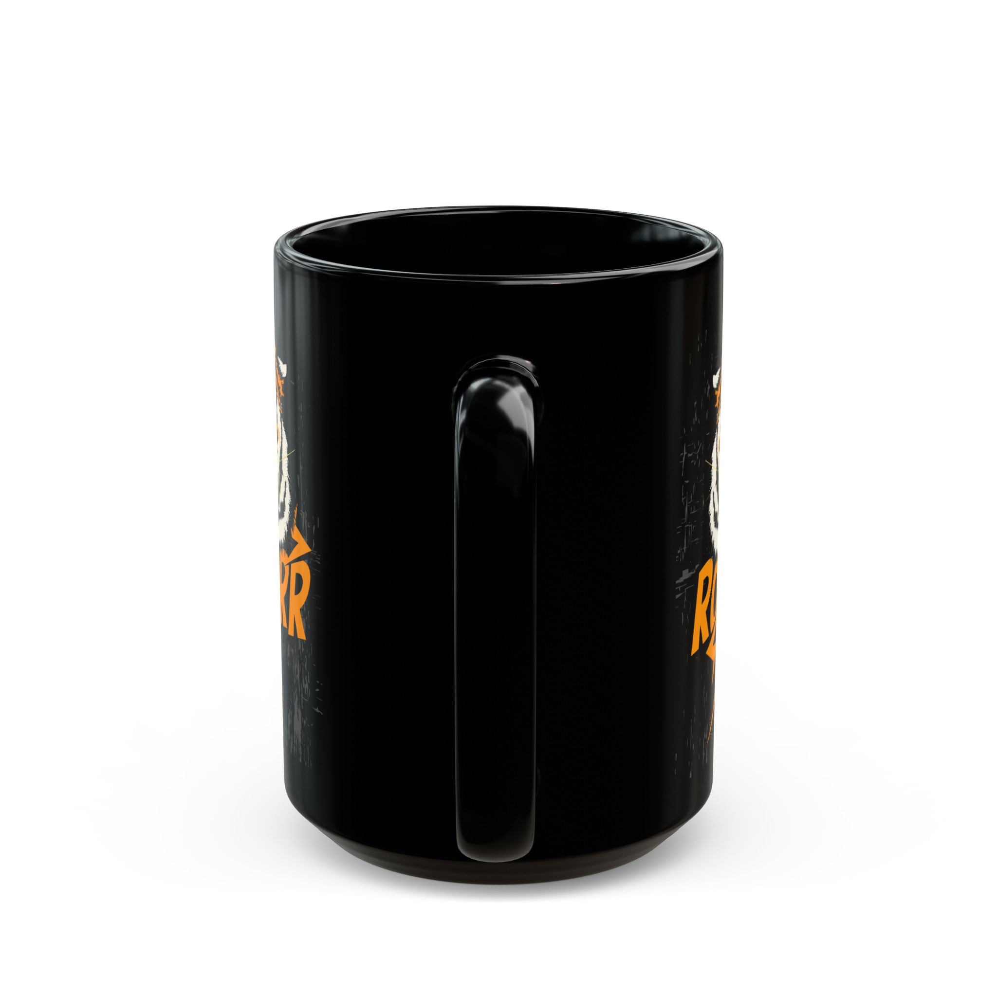 Roarrr Black Mug (11oz, 15oz)-Phoenix Styles