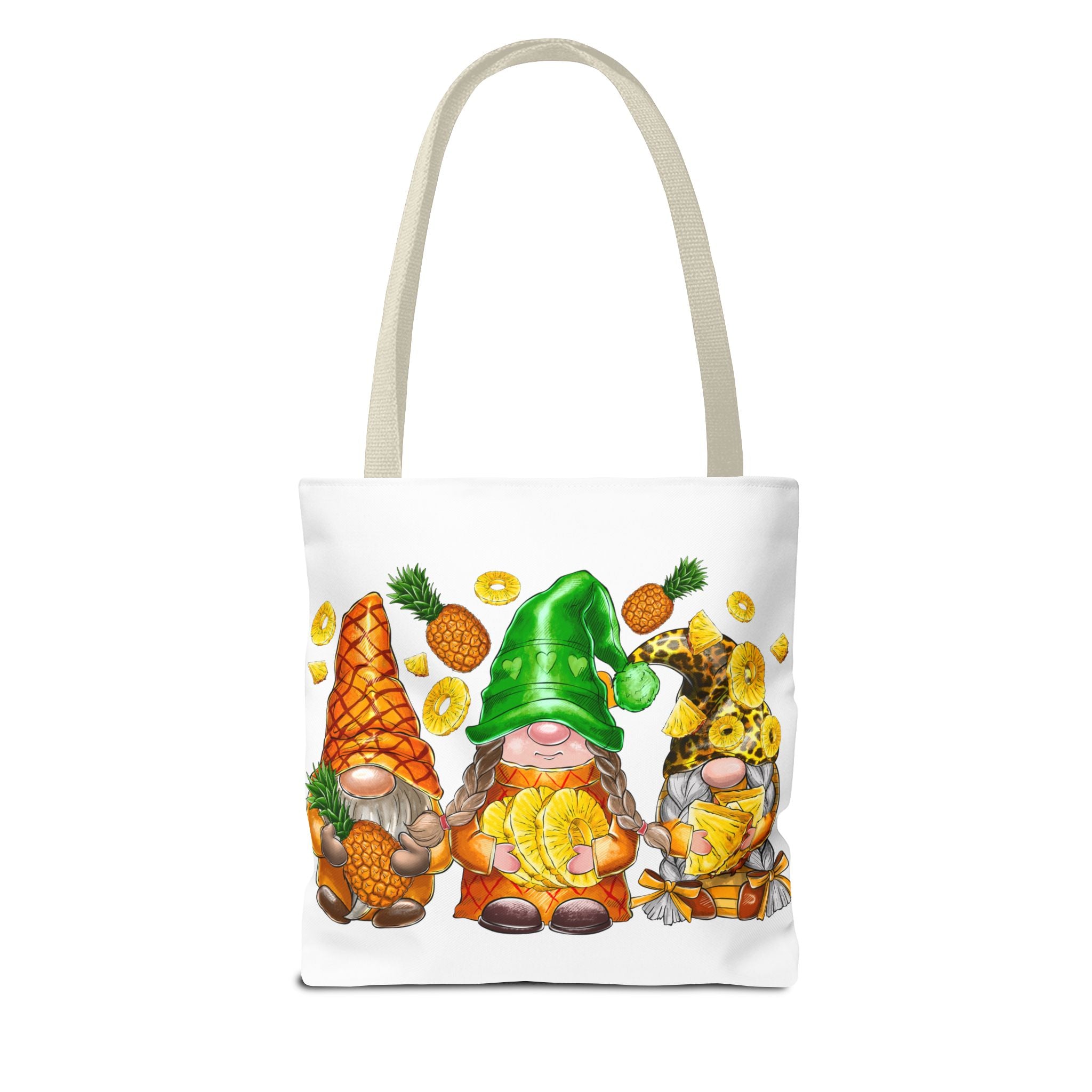 Pineapple Gnomes Tote Bag-Phoenix Styles