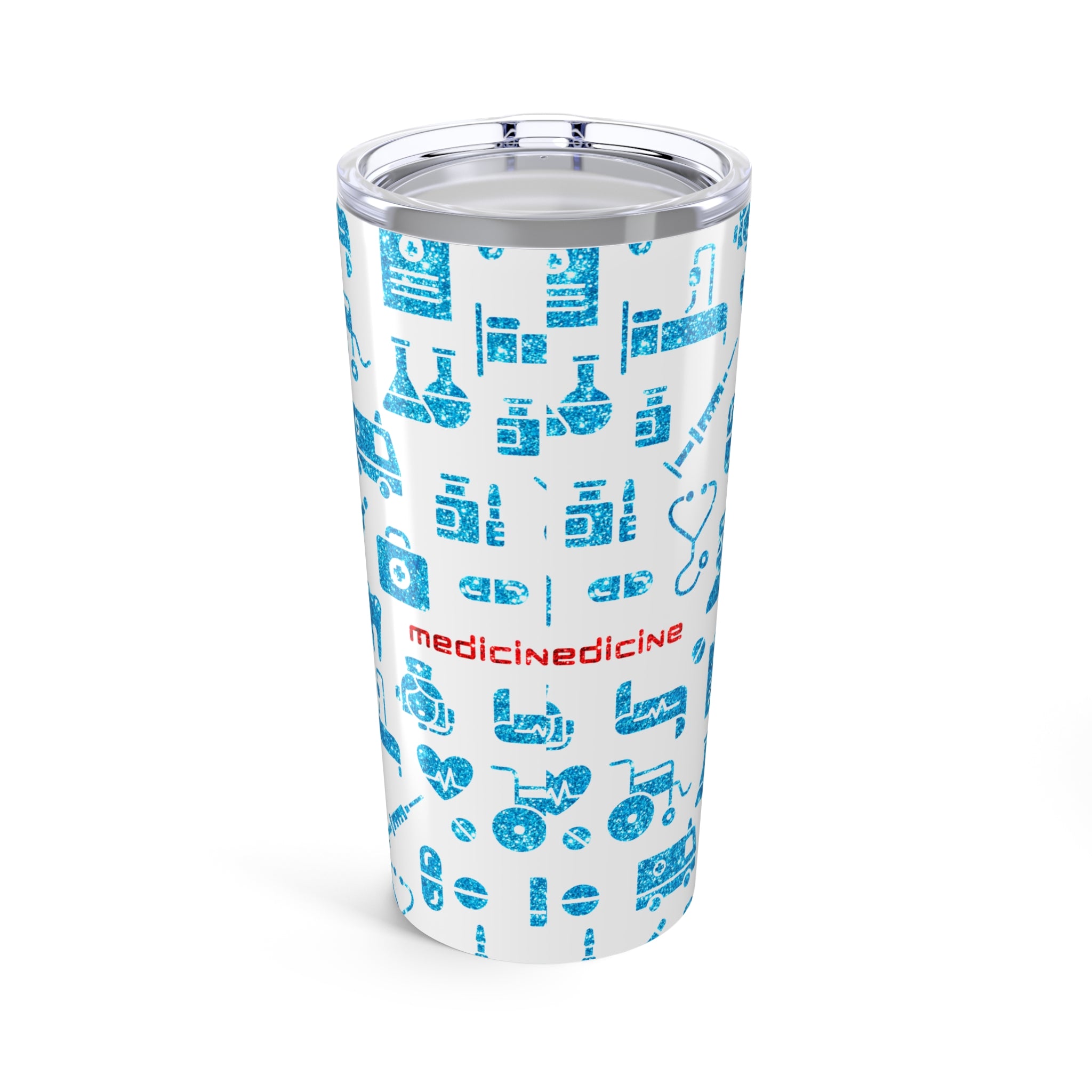 20oz Medicine-Themed Tumbler - Perfect for Healthcare Workers and Students