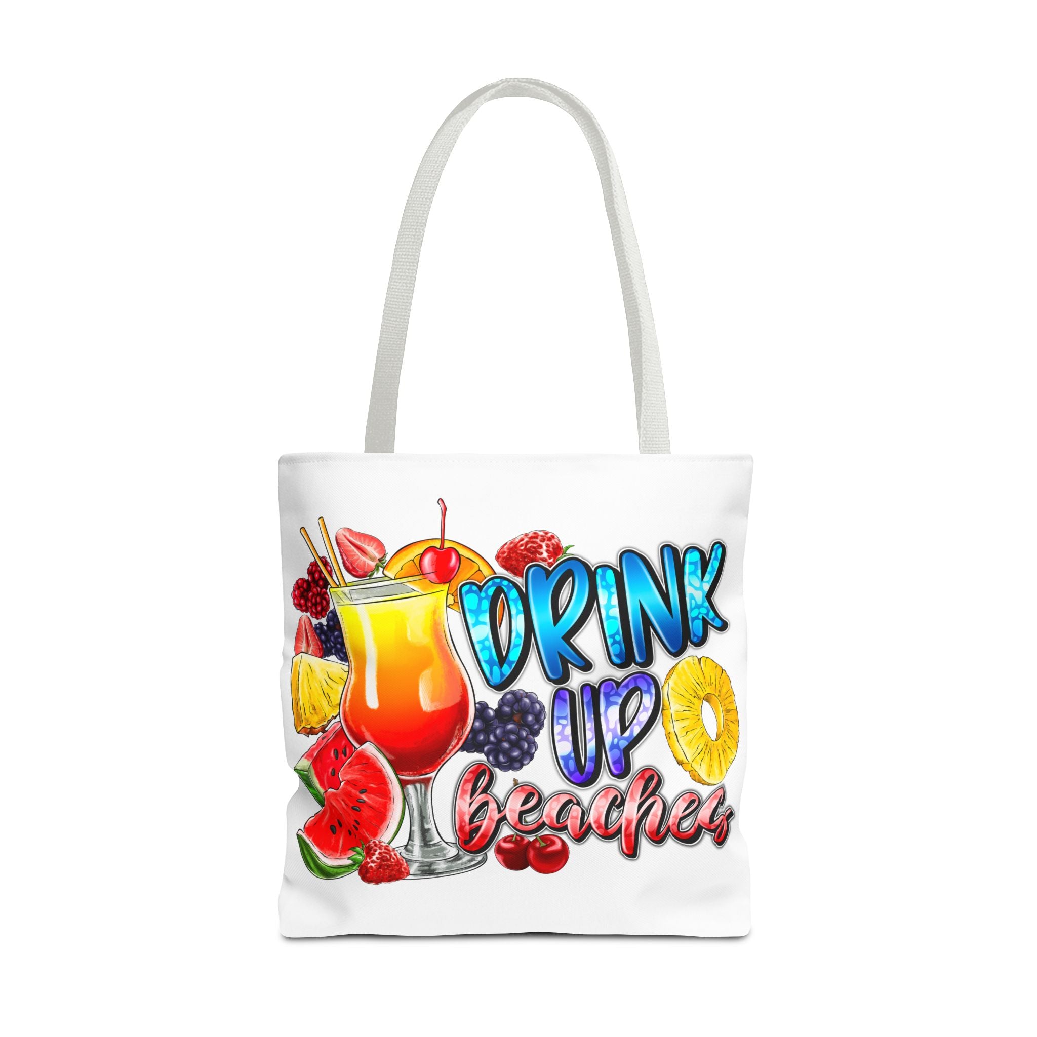 Drink up Beaches Tote Bag-Phoenix Styles