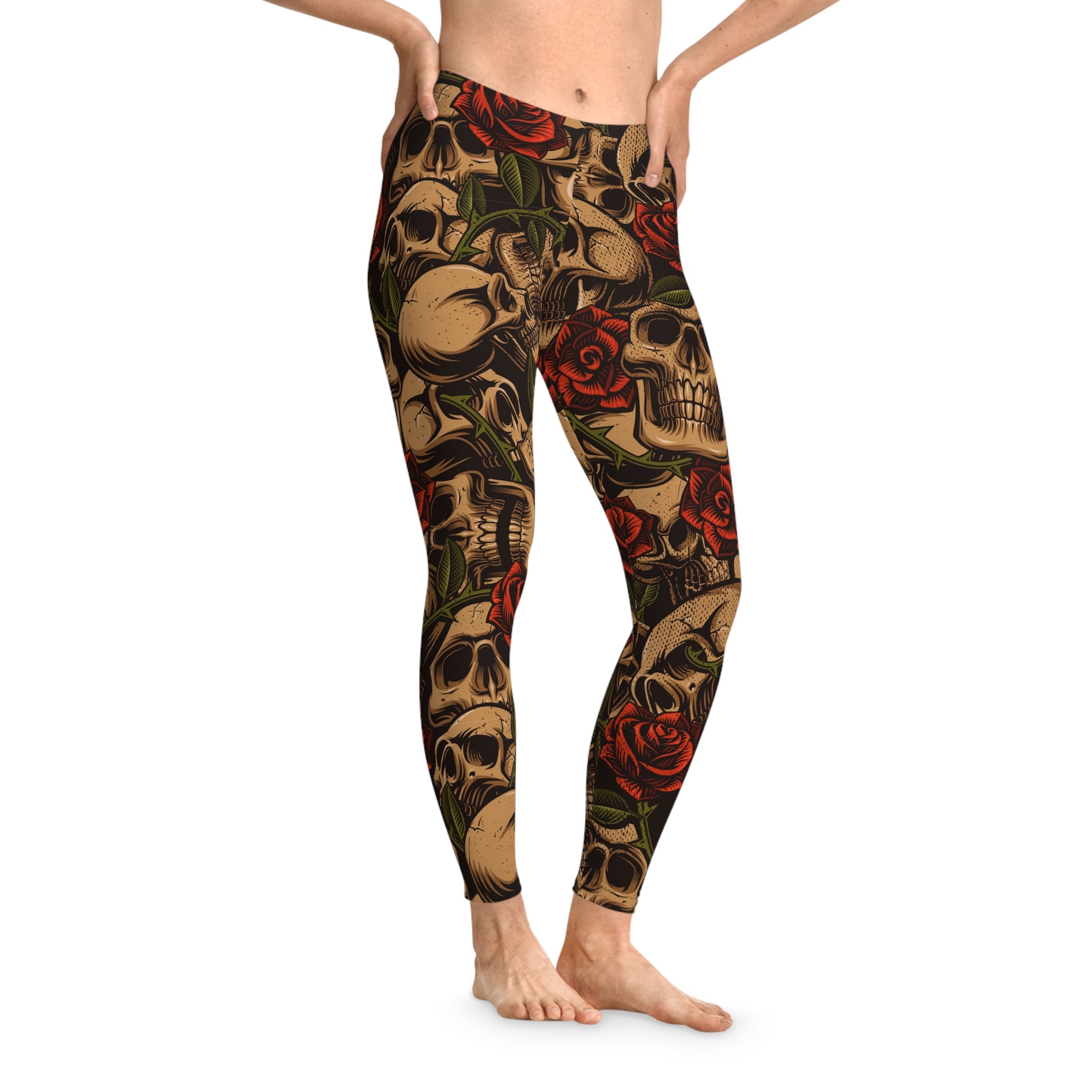 Inked Chaos Graffiti Leggings