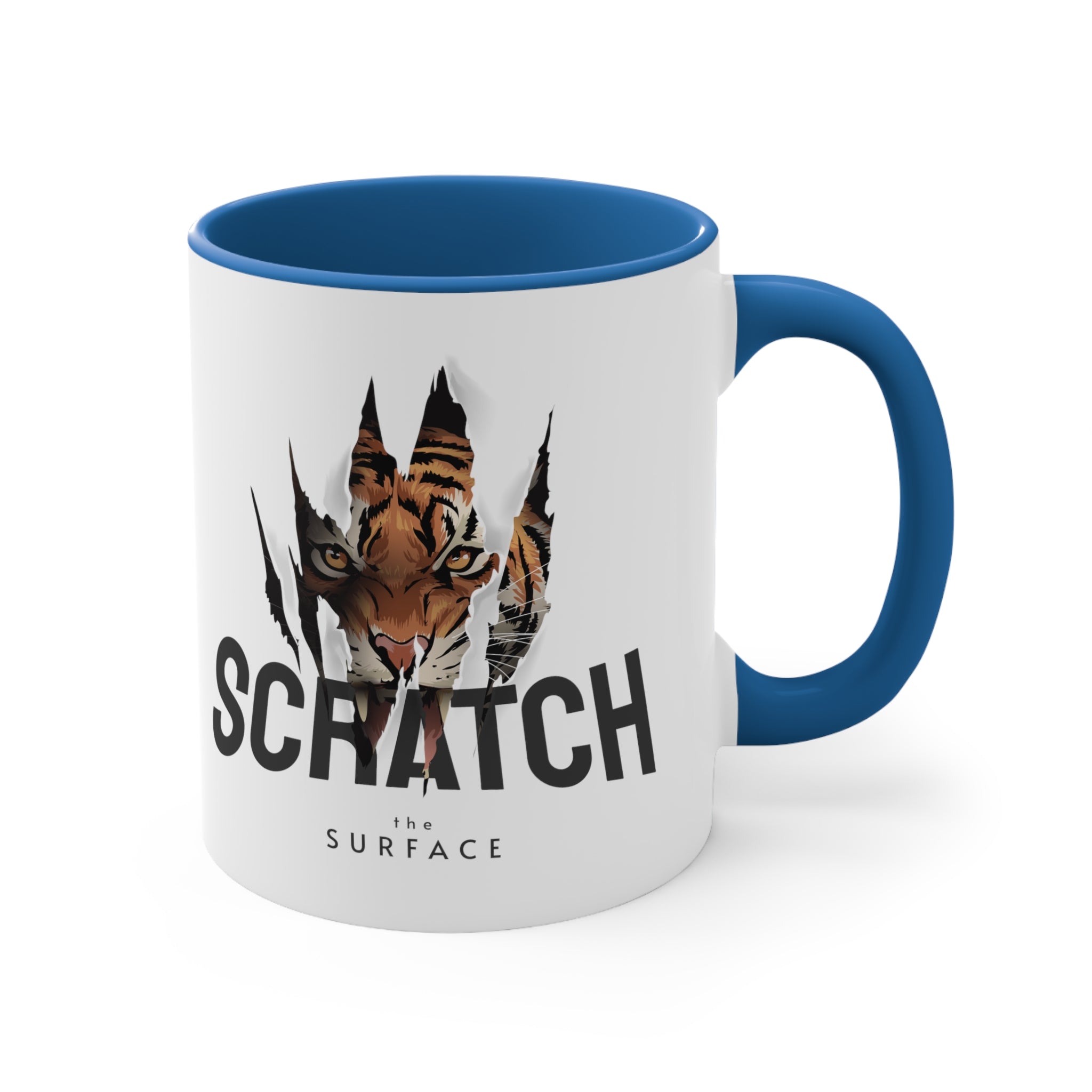 Scrath The Surface Accent Coffee Mug, 11oz-Phoenix Styles