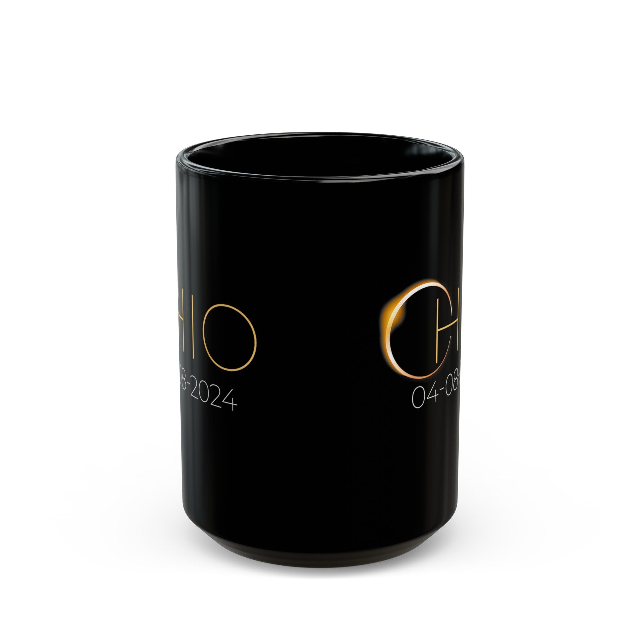 Eclipse Ohio Black Mug (11oz, 15oz)-Phoenix Styles