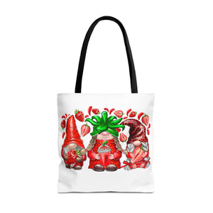 Strawberry Gnomes Tote Bag-Phoenix Styles