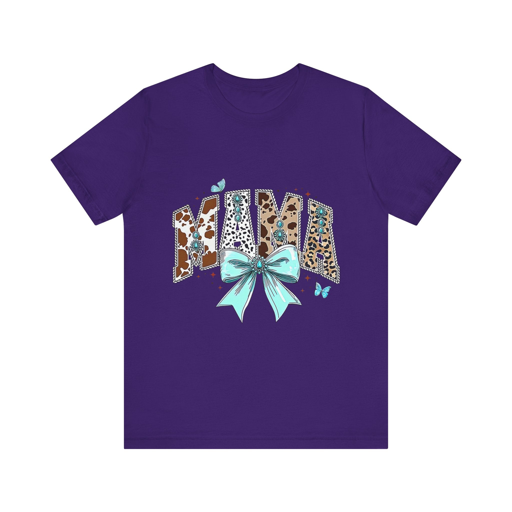 Nan with Blue Bow T-shirt