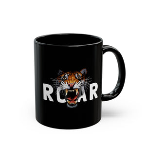 Roar Black Mug (11oz, 15oz)-Phoenix Styles