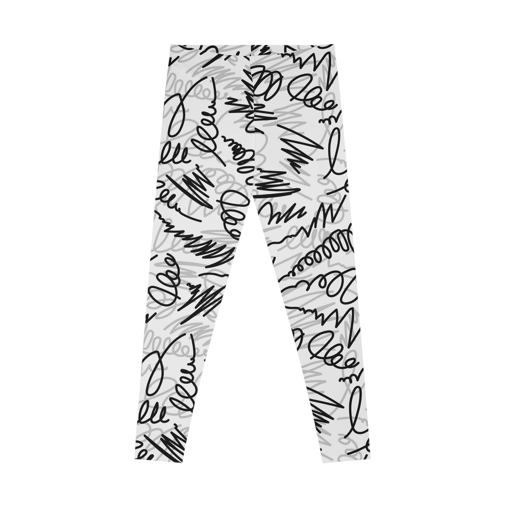 Abstract Alley Graffiti Leggings